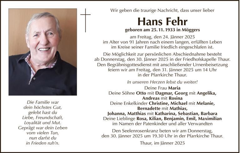 Hans Fehr Bild