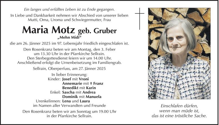 Maria Motz Bild