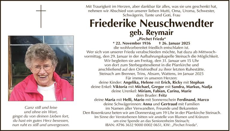 Friederike Neuschwendter Bild