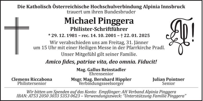 Michael Pinggera Bild