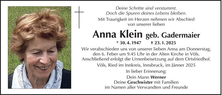 Anna Klein  Bild