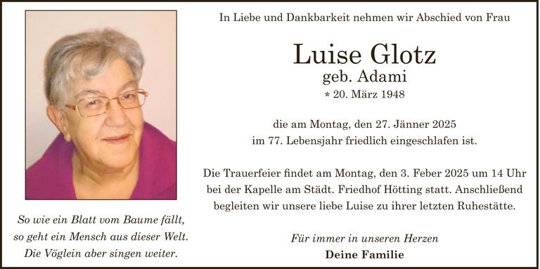 Luise Glotz Bild