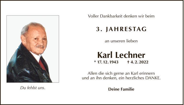 Karl Lechner Bild