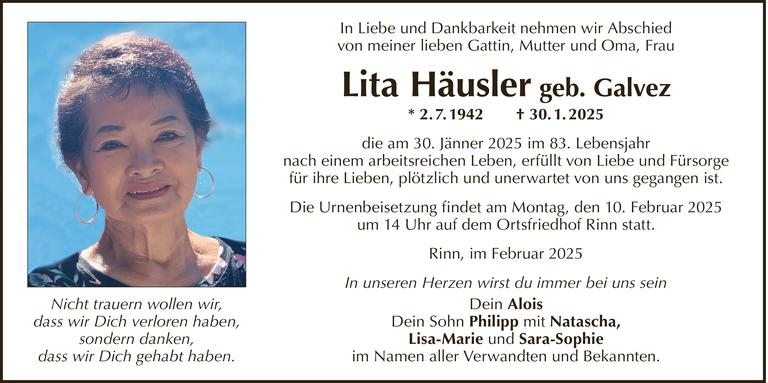 Lita Häusler Bild