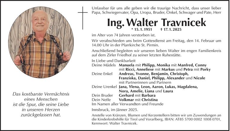 Walter Travnicek Bild