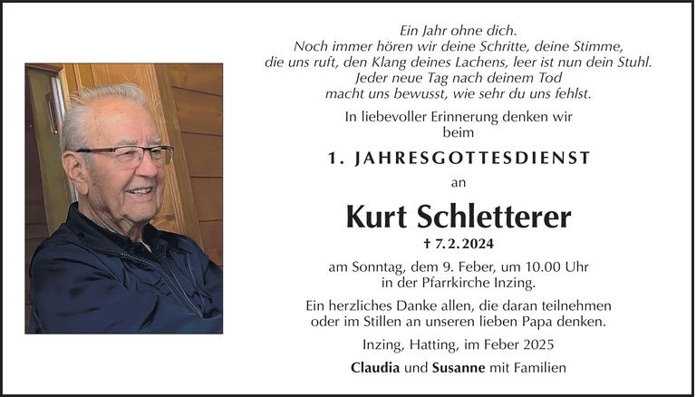 Kurt Schletterer Bild