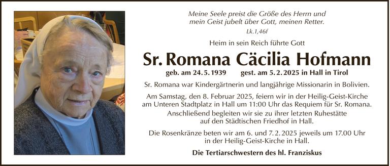 Romana Cäcilia Hofmann Bild