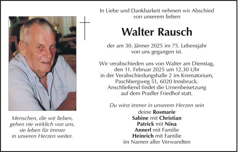 Walter Rausch Bild