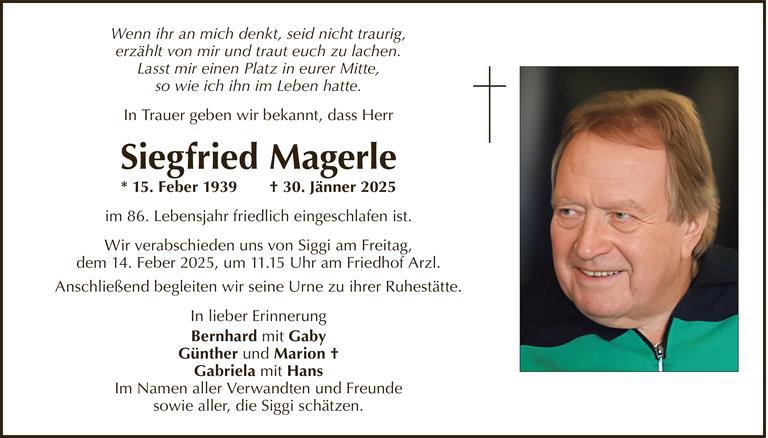 Siegfried Magerle Bild