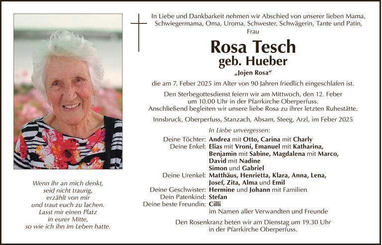 Rosa Tesch Bild