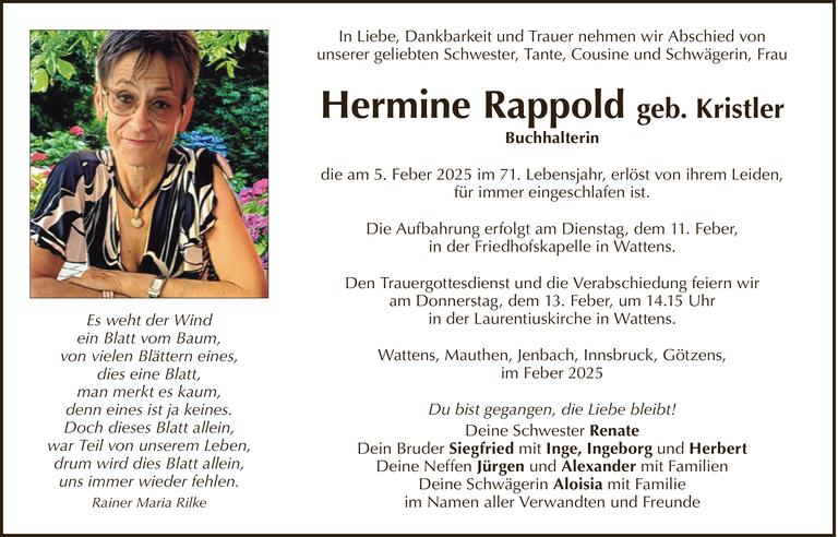 Hermine  Rappold Bild