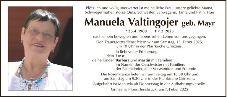 Manuela Valtingojer Bild