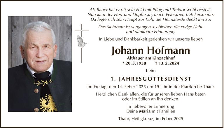 Johann Hofmann Bild