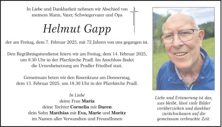 Helmut Gapp Bild