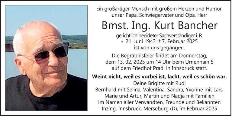 Kurt Bancher Bild