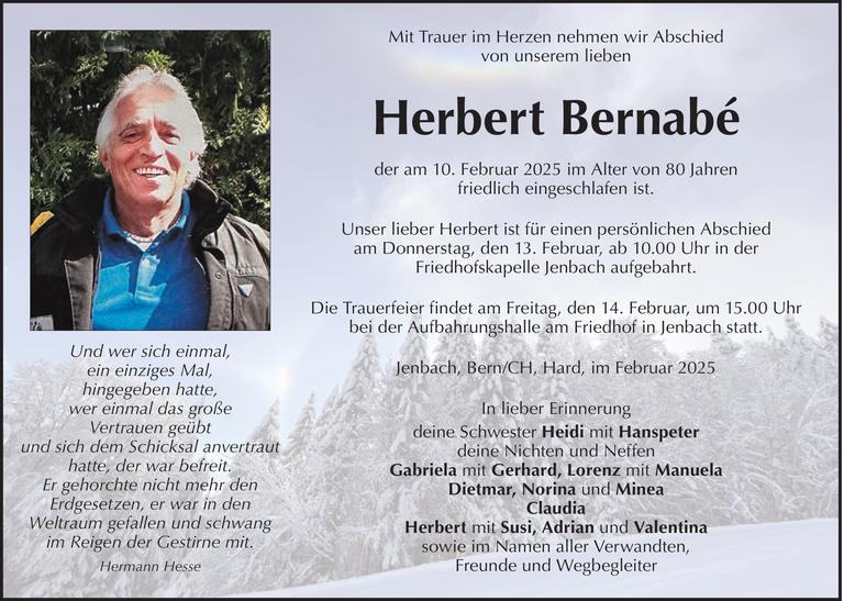 Herbert Bernabé Bild