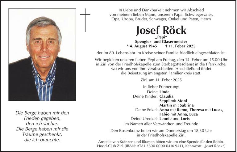 Josef Röck Bild