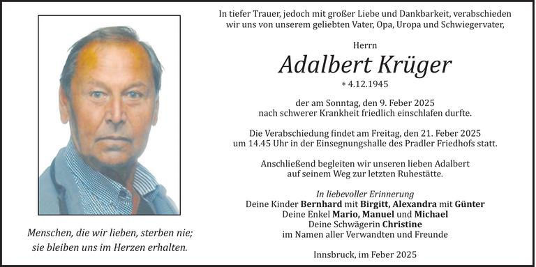 Adalbert Krüger Bild