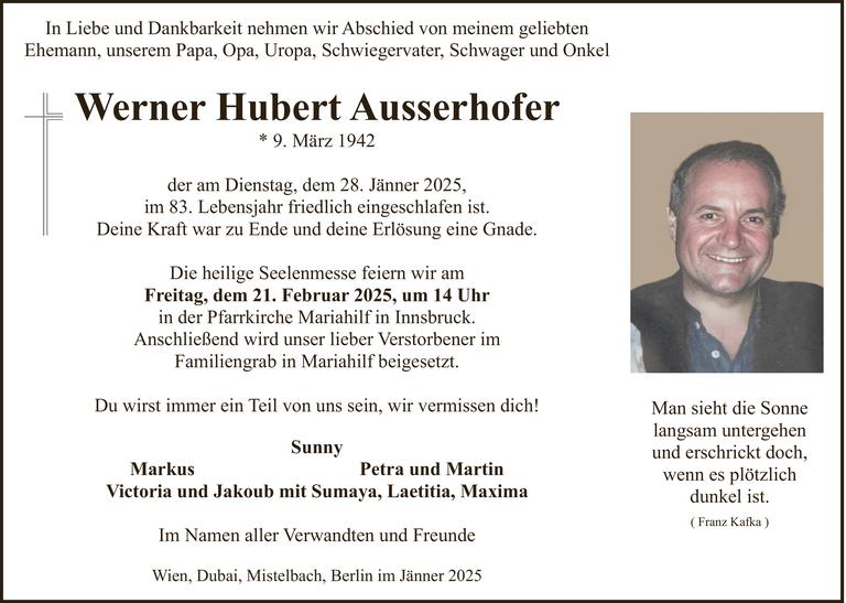 Werner Ausserhofer Bild