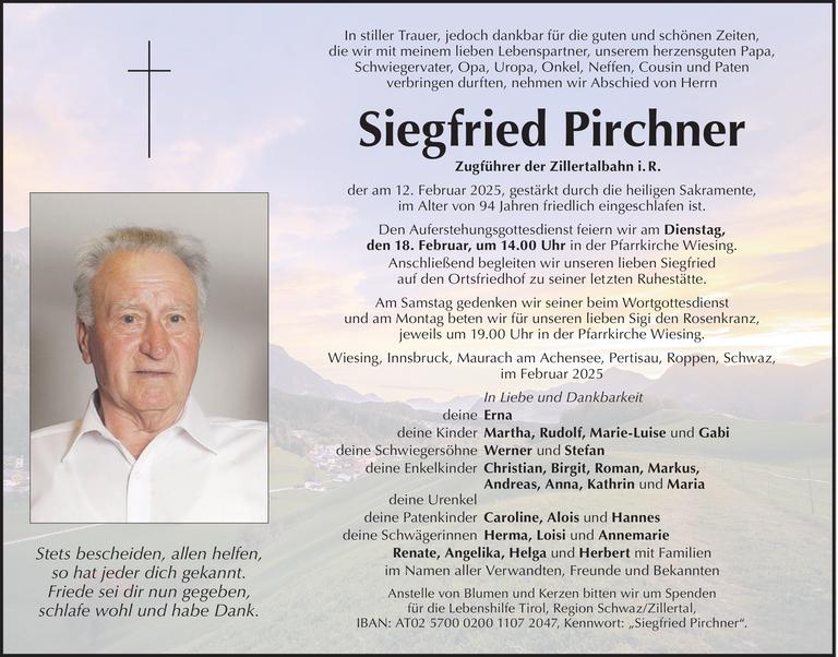 Siegfried Pirchner Bild