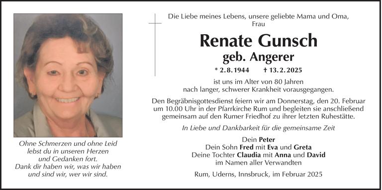 Renate Gunsch