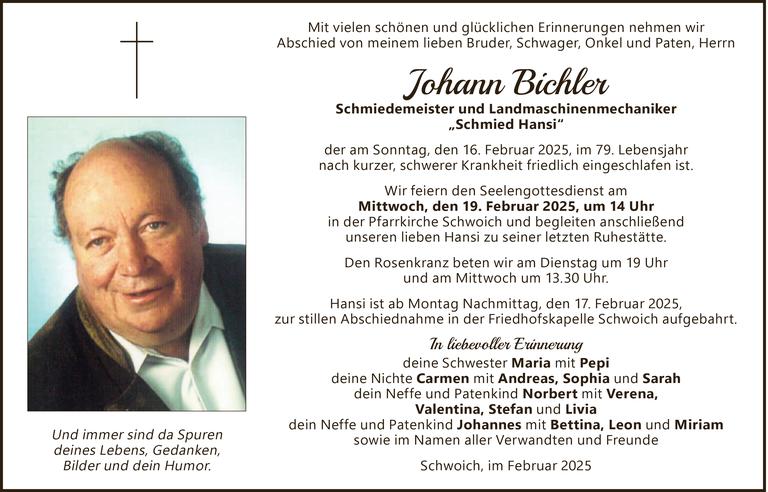 Johann Bichler Bild