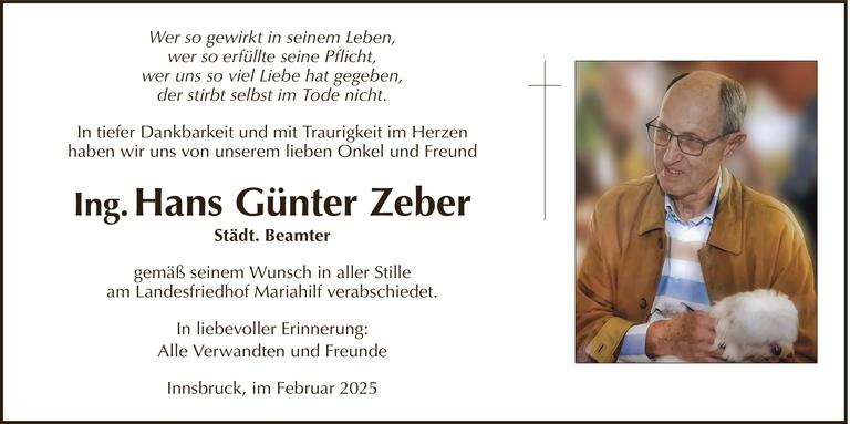 Hans Günter Zeber Bild