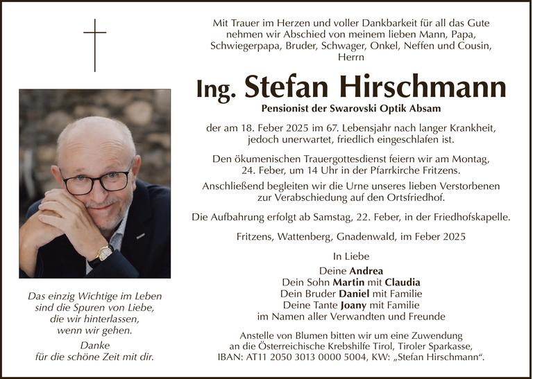 Stefan Hirschmann Bild