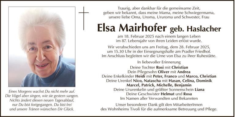 Elsa Mairhofer Bild
