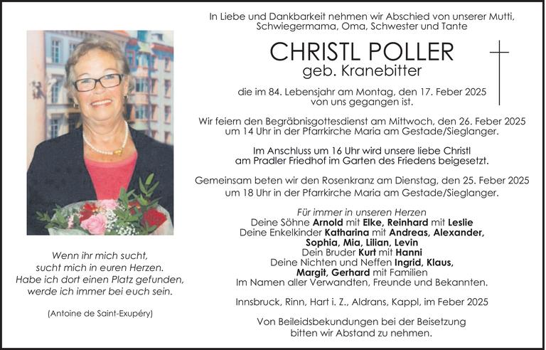 Christl Poller Bild