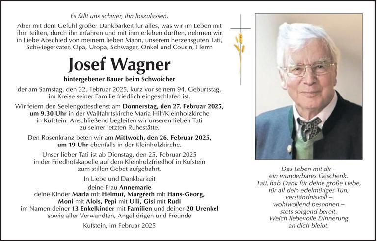 Josef Wagner Bild