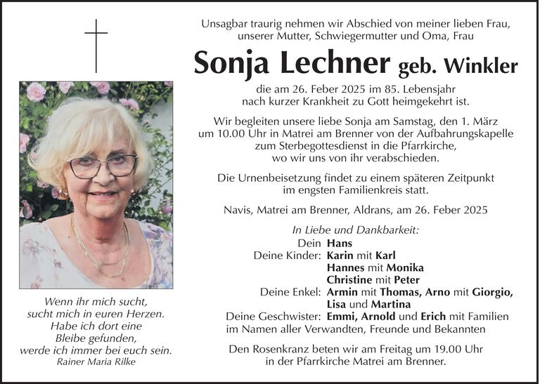 Sonja Lechner Bild