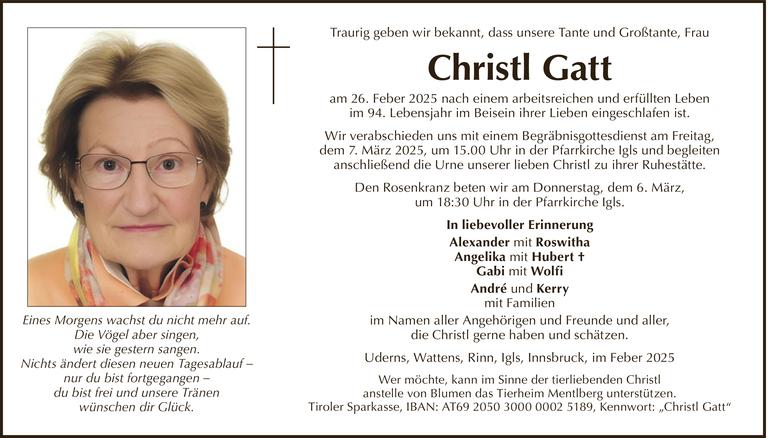 Christl Gatt Bild