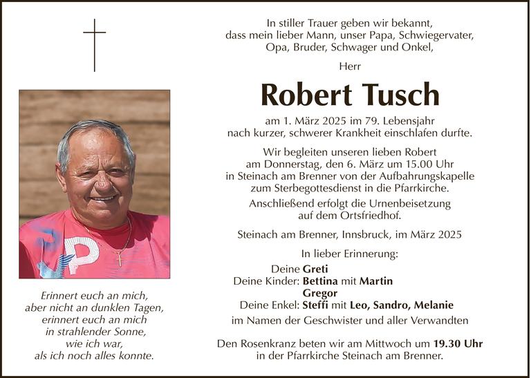 Robert Tusch Bild