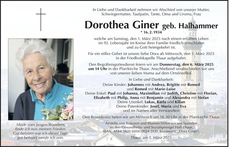 Dorothea Giner Bild