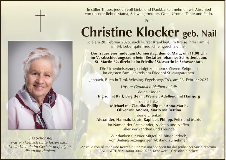 Christine Klocker Bild