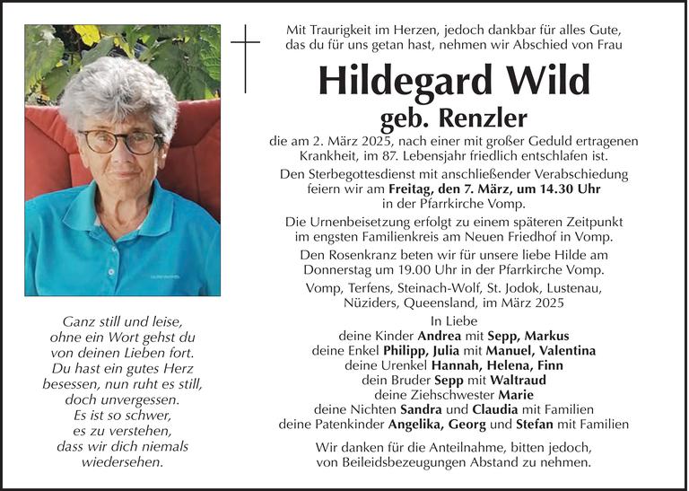 Hildegard Wild Bild