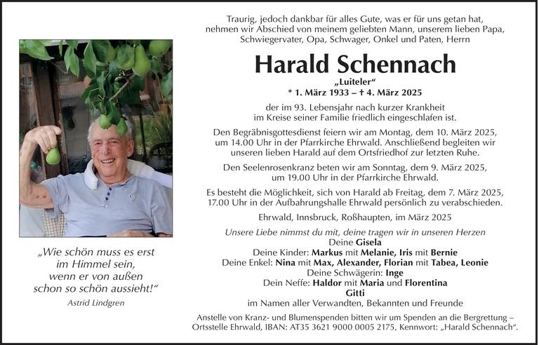 Harald Schennach Bild