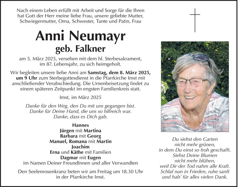 Anni Neumayr Bild