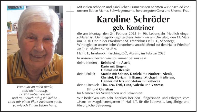 Karoline  Schröder Bild