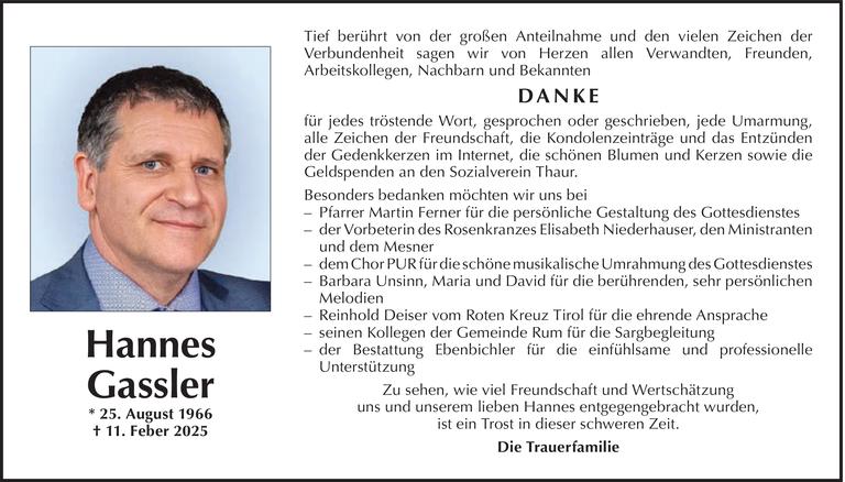 Hannes Gassler Bild
