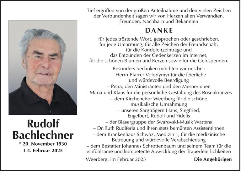 Rudolf Bachlechner Bild