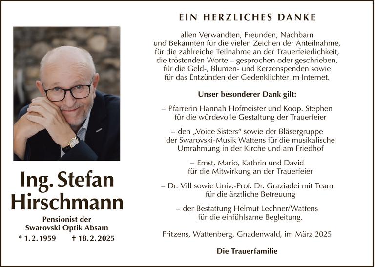 Stefan Hirschmann Bild