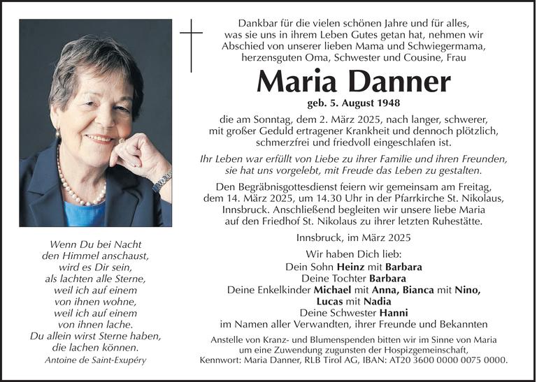 Maria Danner Bild