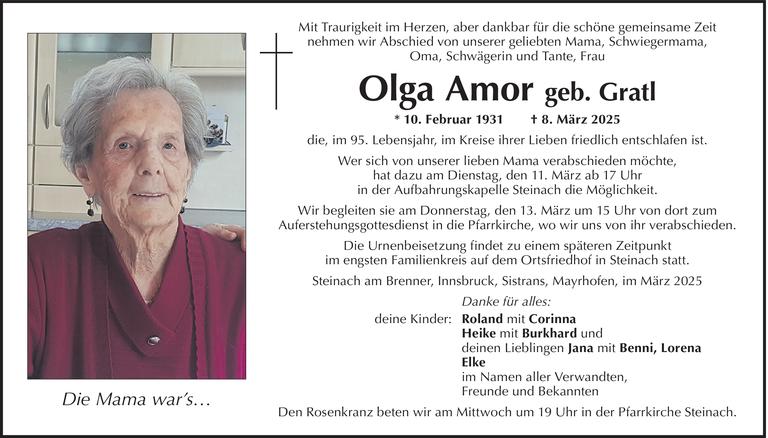 Olga Amor Bild