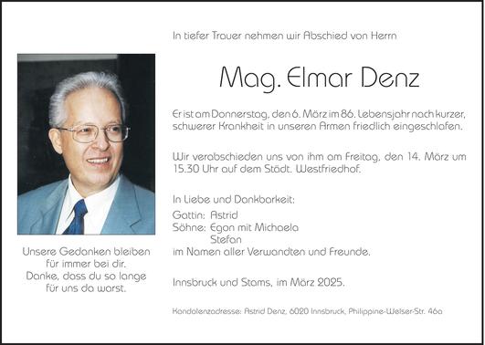Elmar Denz Bild