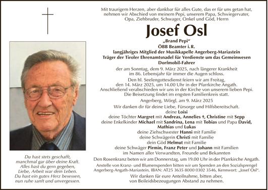 Josef Osl Bild