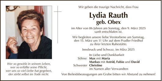 Lydia Rauth Bild