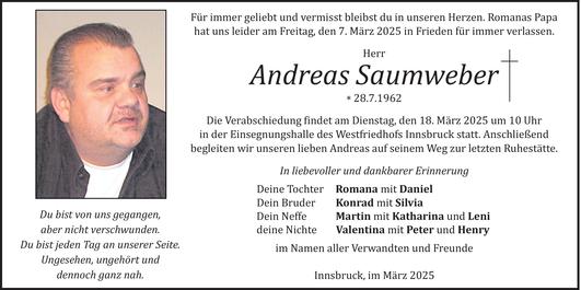 Andreas Saumweber Bild