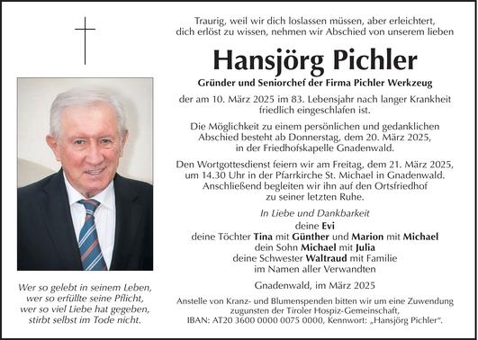 Hansjörg Pichler Bild